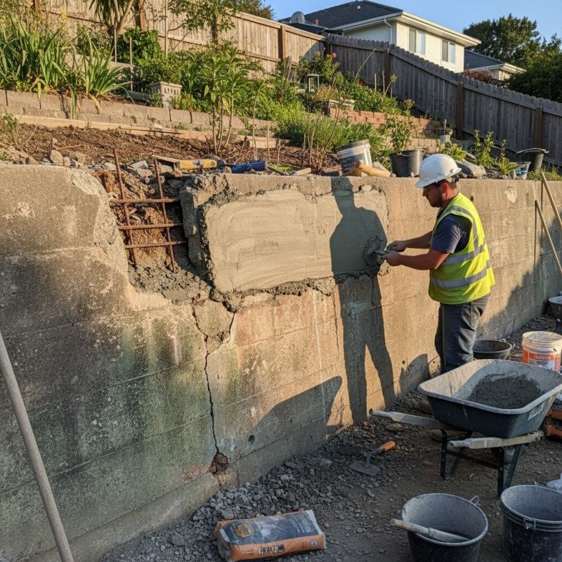 Concrete Wall Repair